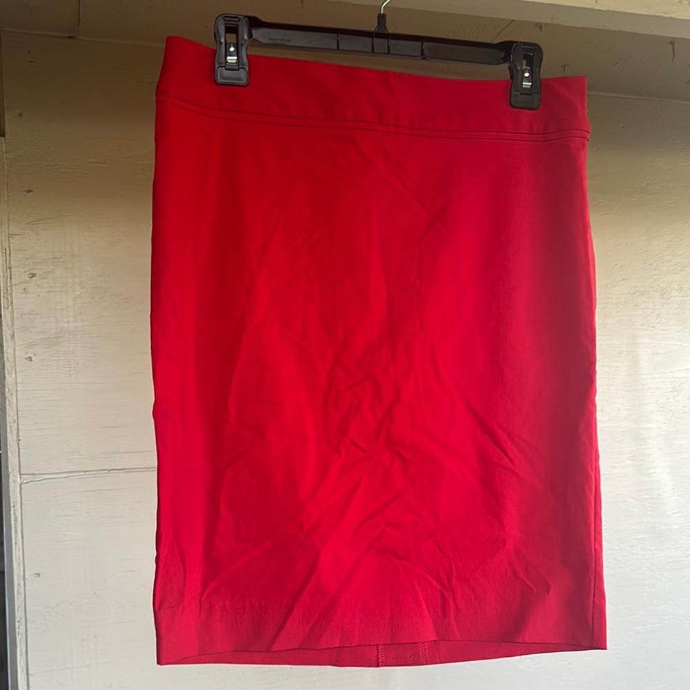 The Limited - Exact Stretch - Elegant Red Skirt
